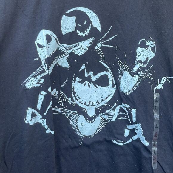 Disney Nightmare Before Christmas black t-shirt size XL NEW - Picture 4 of 5